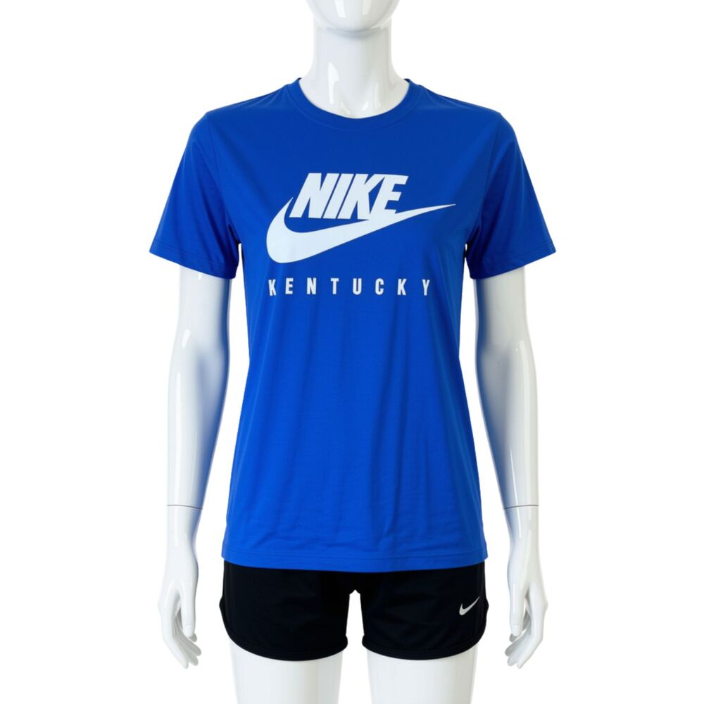 Nike Kentucky Wildcats T-Shirt Women's Size Large Blue